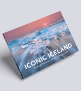 Cover of Iconic Iceland, a landscape photography coffee table book featuring Diamond Beach, Iurie Belegurschi’s most iconic photograph thumbnail