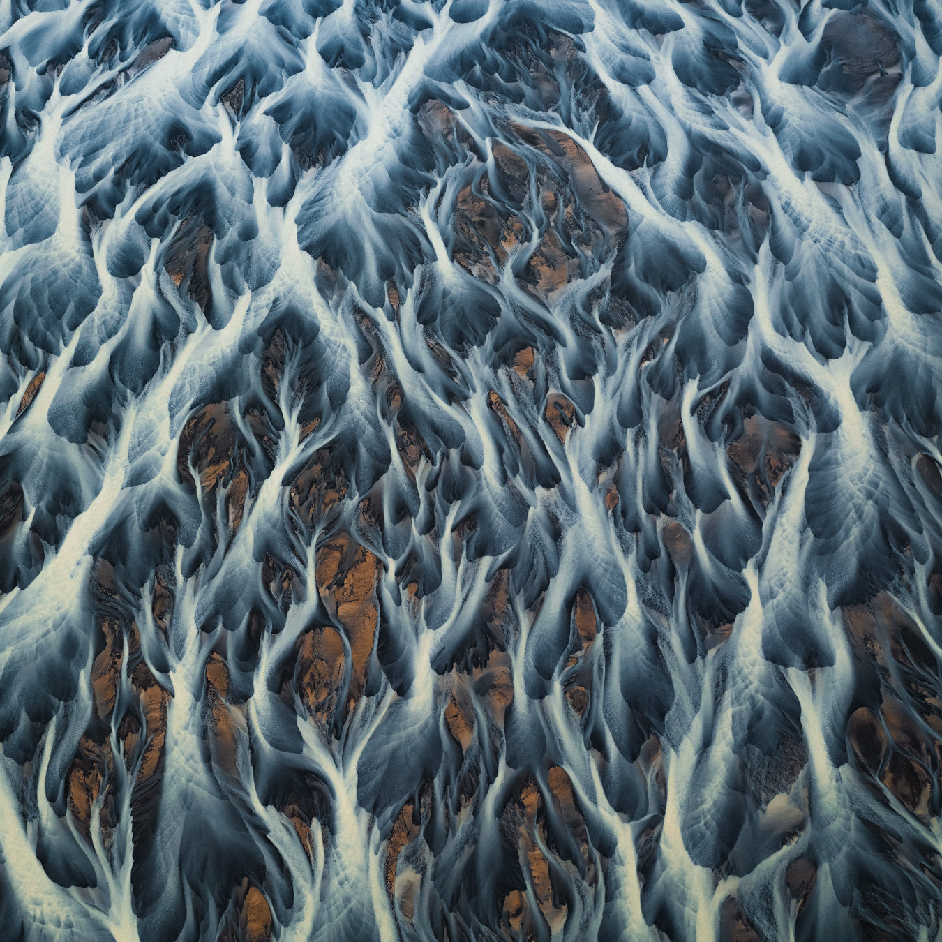 Glacier Rivers from Above featured opacity image