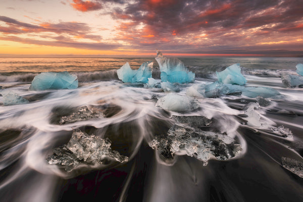 Pastel Morning at Diamond Beach image