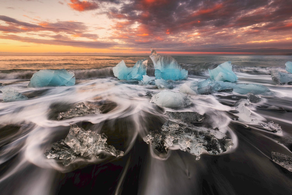 Pastel Morning at Diamond Beach image