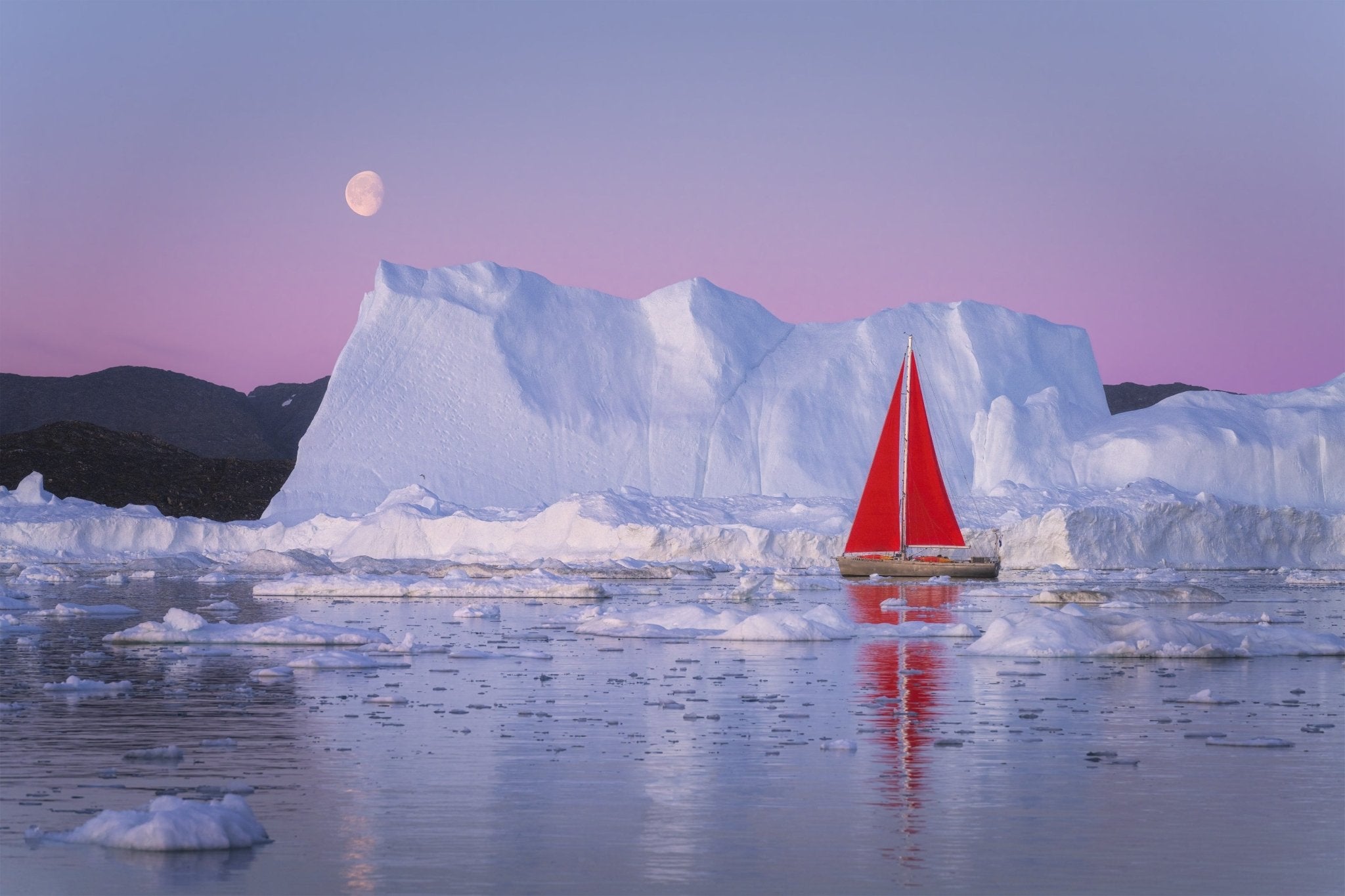 Sailing under the moon featured opacity image