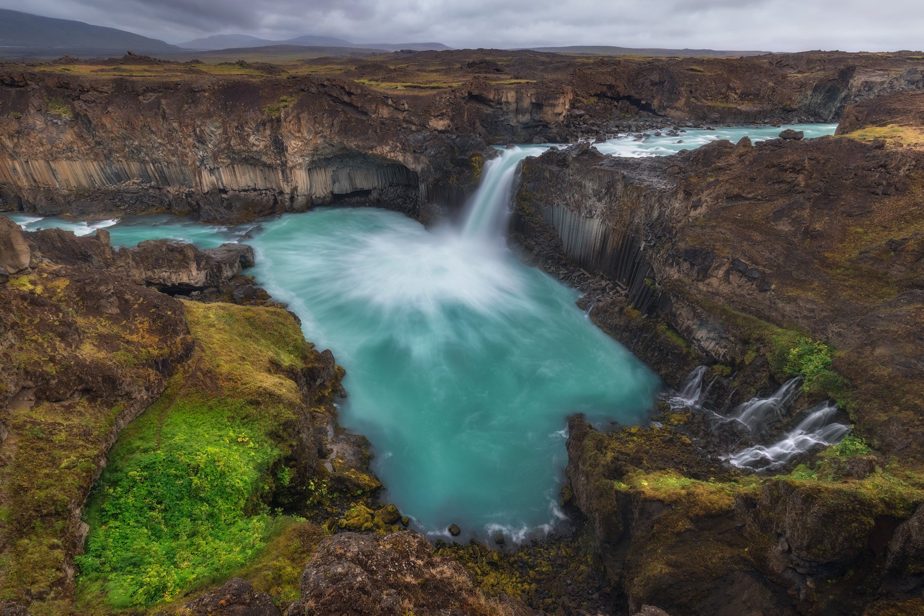 Cascade Through the Columns featured opacity image