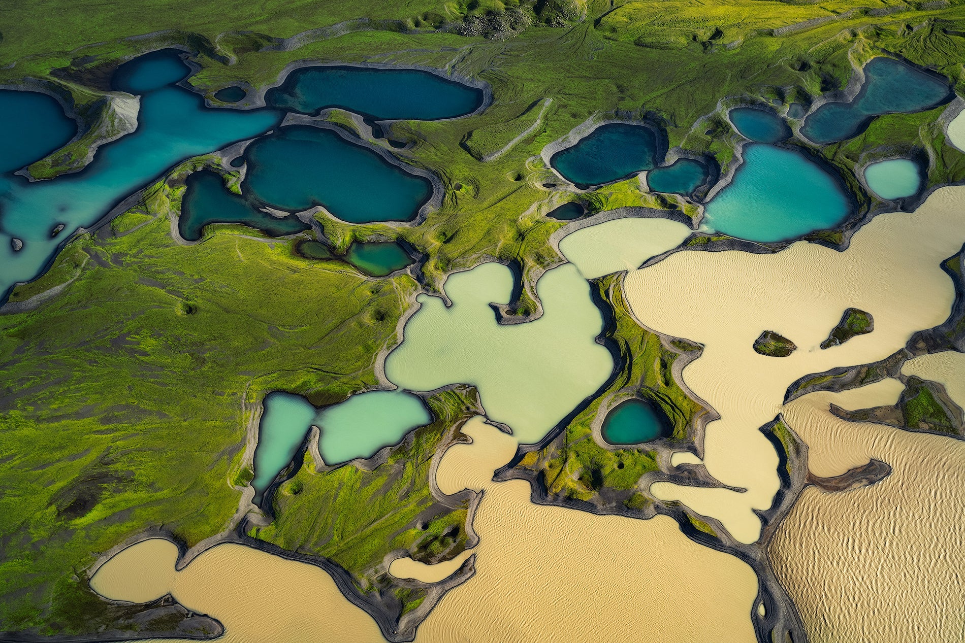 Lakes in Green featured opacity image