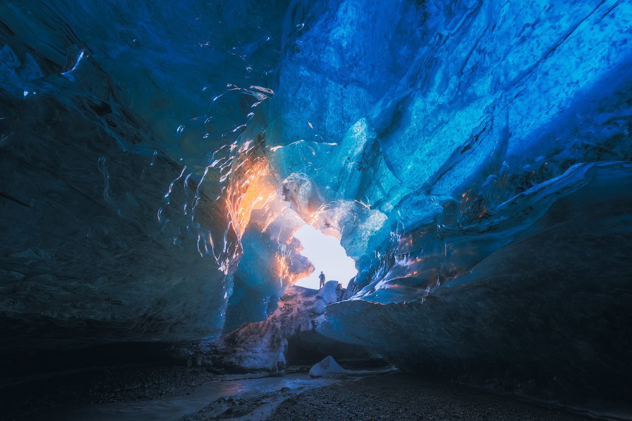 Rays Through the Glacier featured opacity image