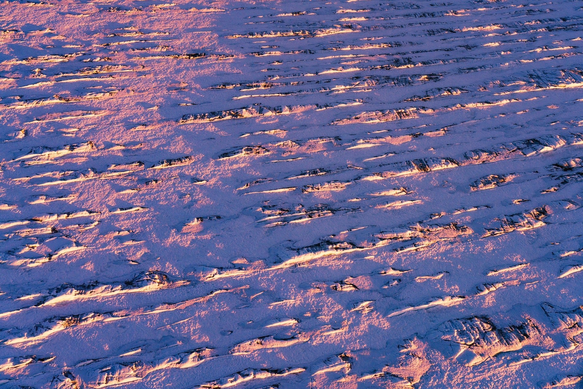 Sunset on the Glacier featured opacity image